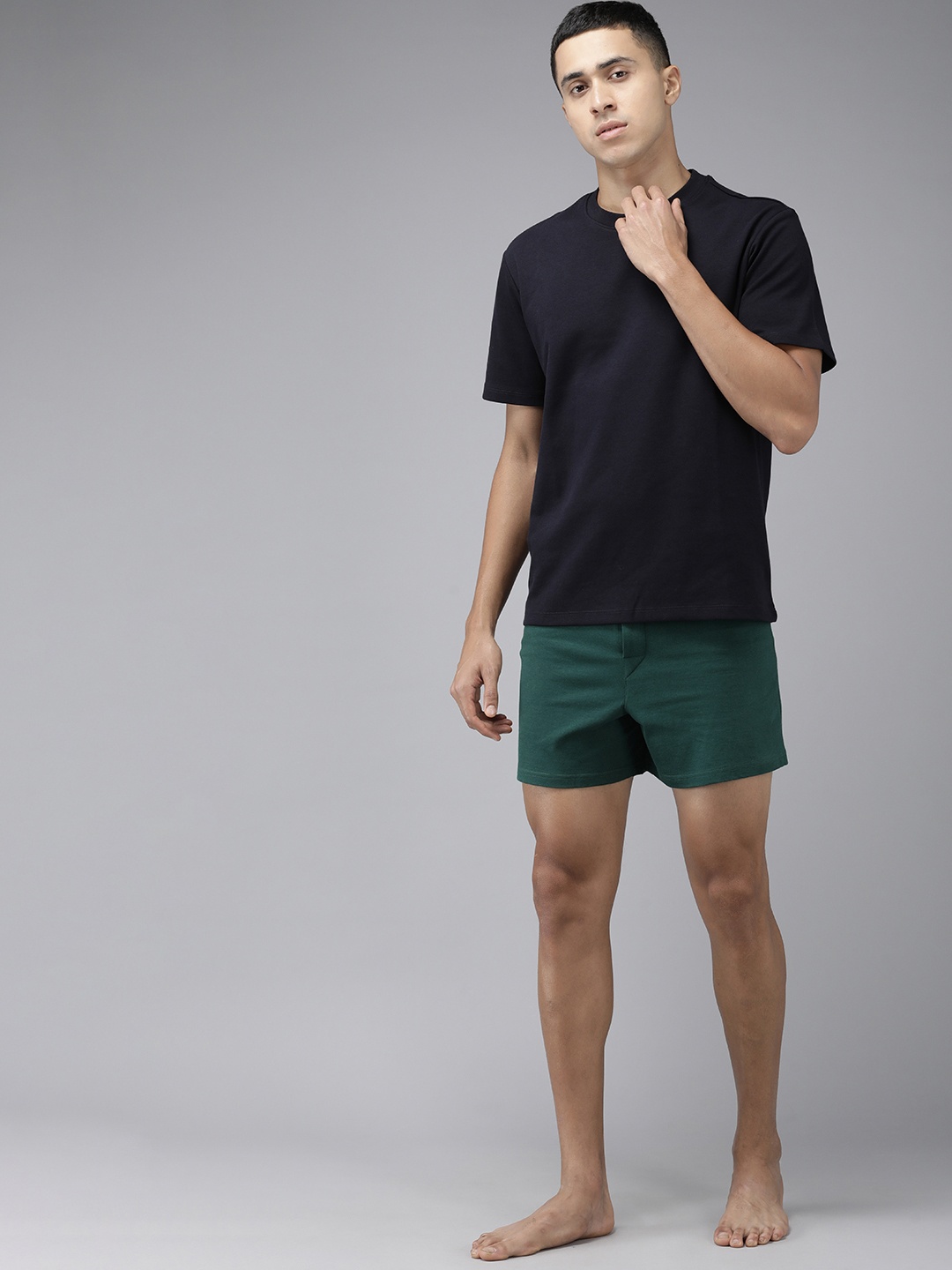 

Roadster Men Solid Boxers RD23MKSSHPNP00810, Green
