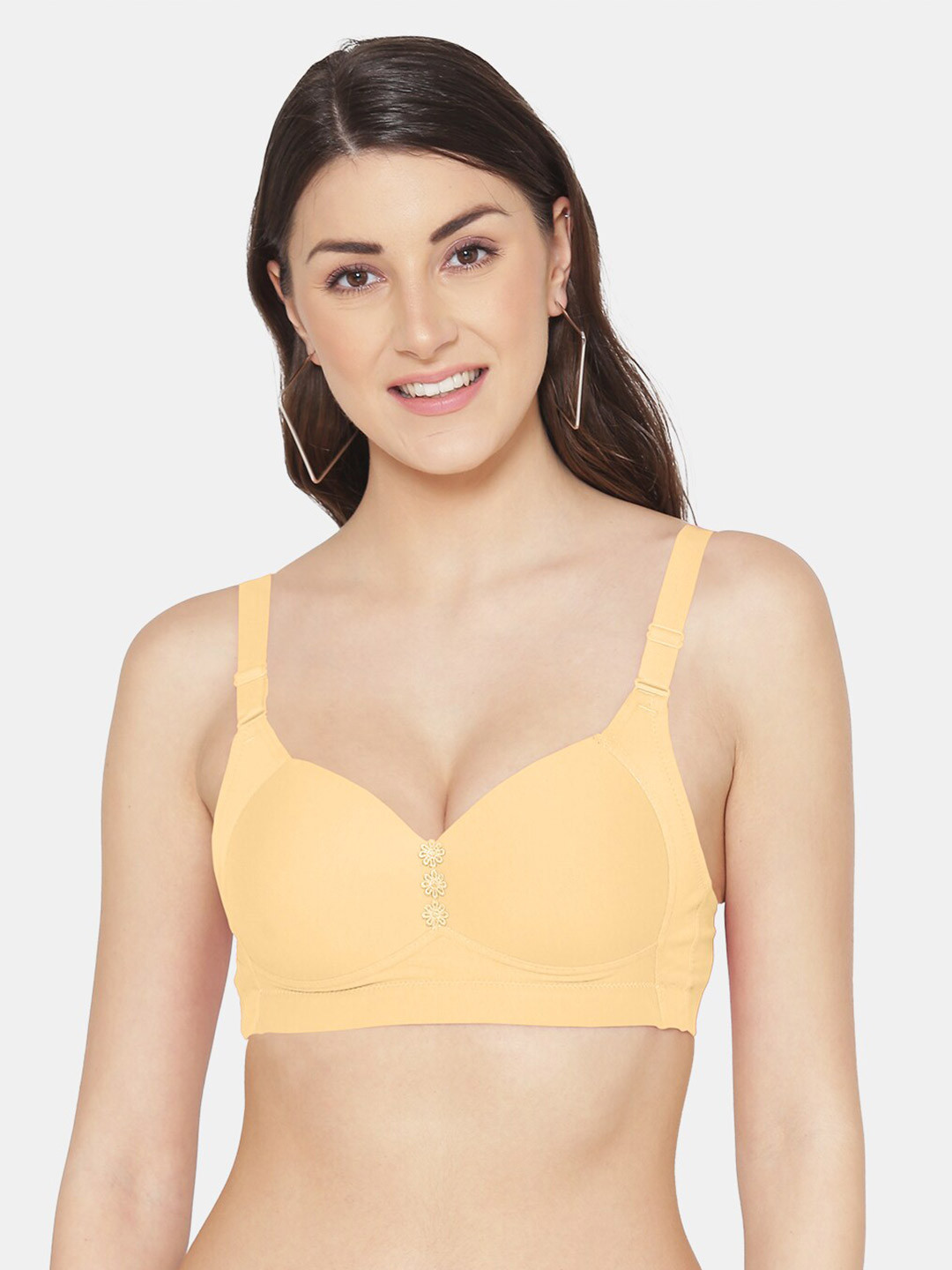 

Tweens Full Coverage Lightly Padded Minimizer Bra With All Day Comfort, Beige