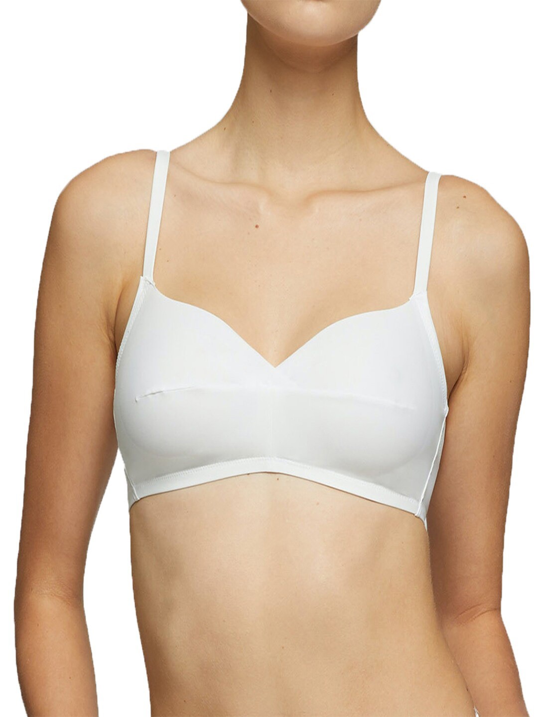 

YAMAMAY Medium Coverage Lightly Padded Push-Up Bra With All Day Comfort, White