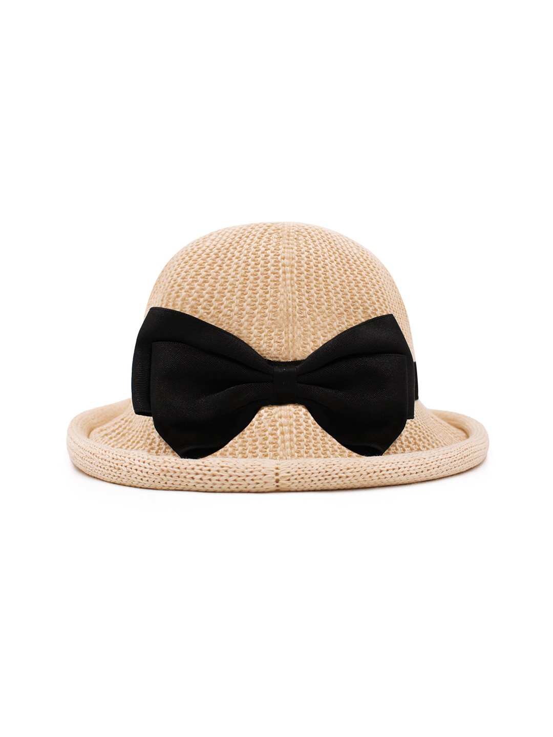 

JENNA Kids Bow Detail Breathable Sun Protection Hat, Beige
