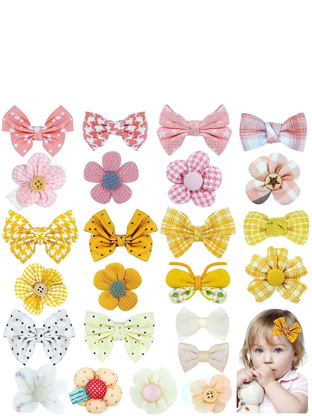 

LYTIX Girls Assorted Set Of 12 Alligator Hair Clip