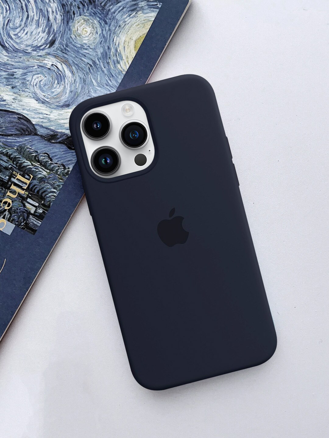 

TREEMODA Triple Layer Protection iPhone 13Pro Phone Back Case, Navy blue