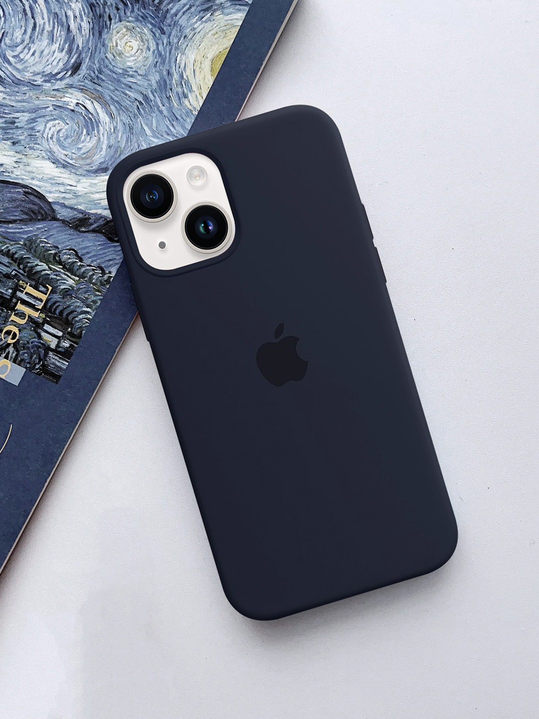 

TREEMODA iPhone 14 Plus Back Case, Navy blue