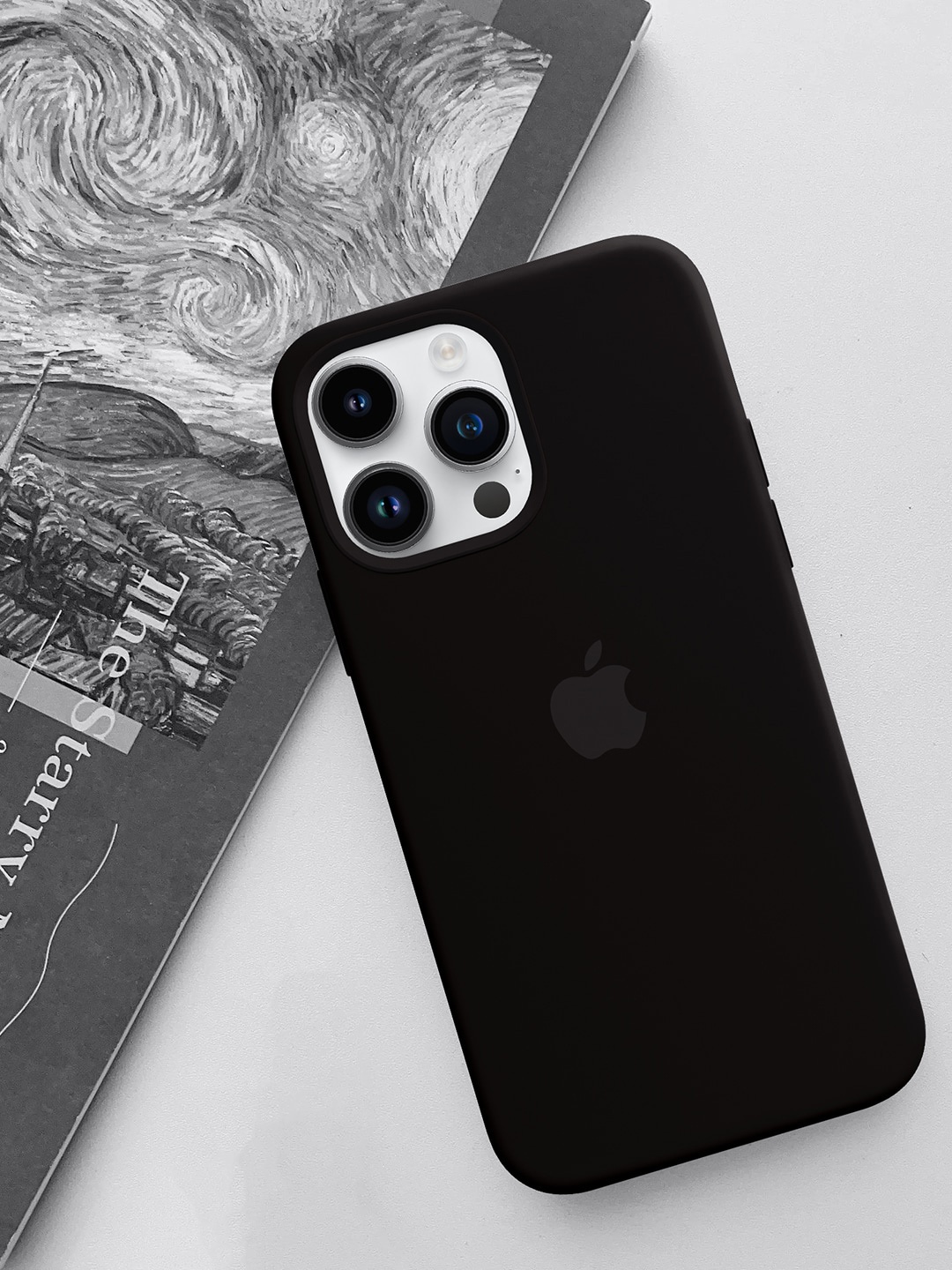 

TREEMODA iPhone 13 Pro Back Case, Black