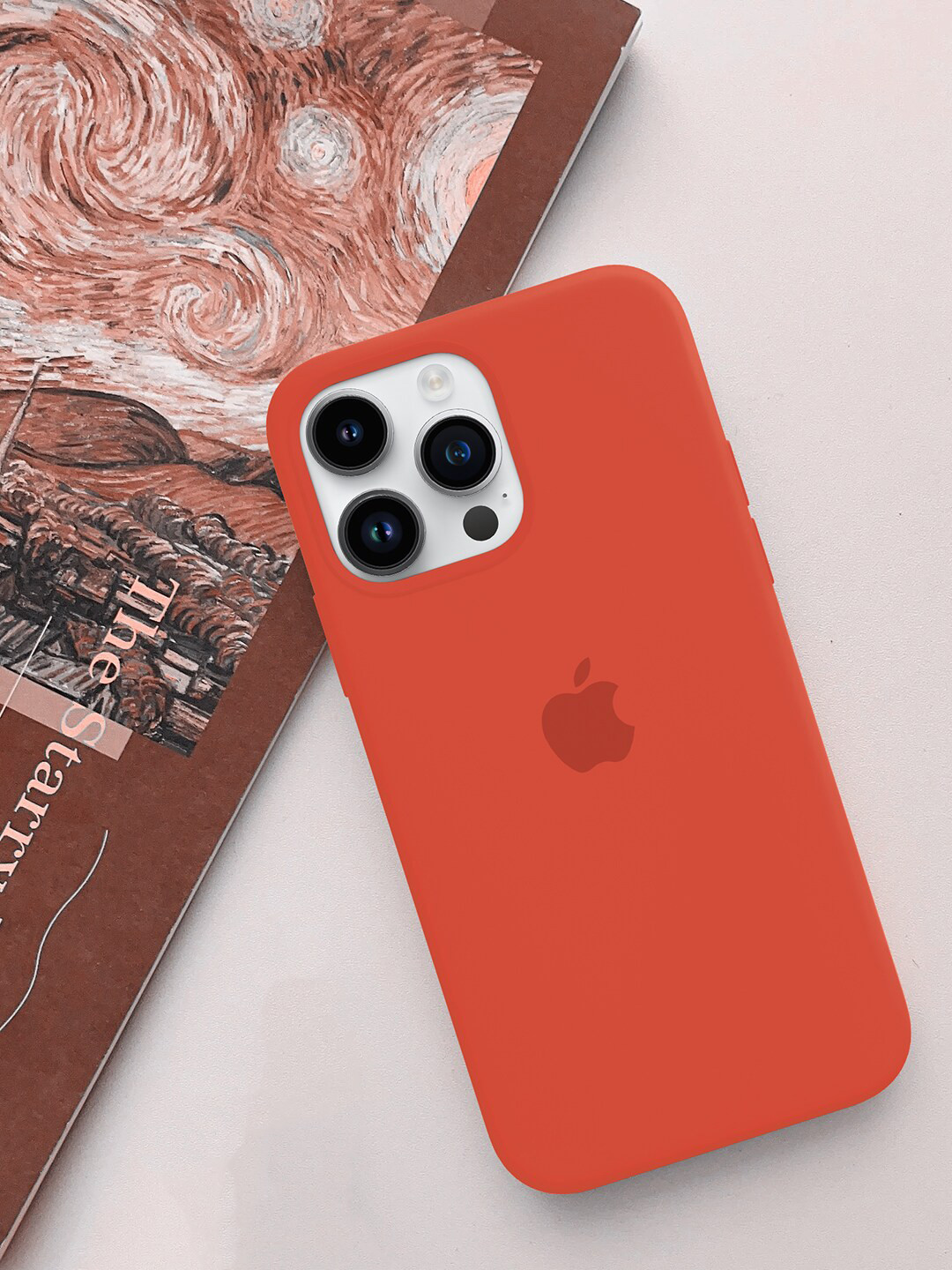 

TREEMODA iPhone 14 Pro Back Case, Orange
