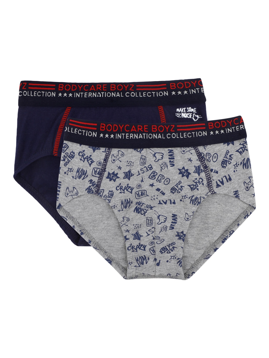 

Bodycare Boys Pack of 2Cotton Basic Briefs KGA2069PGSN-PK006, Navy blue