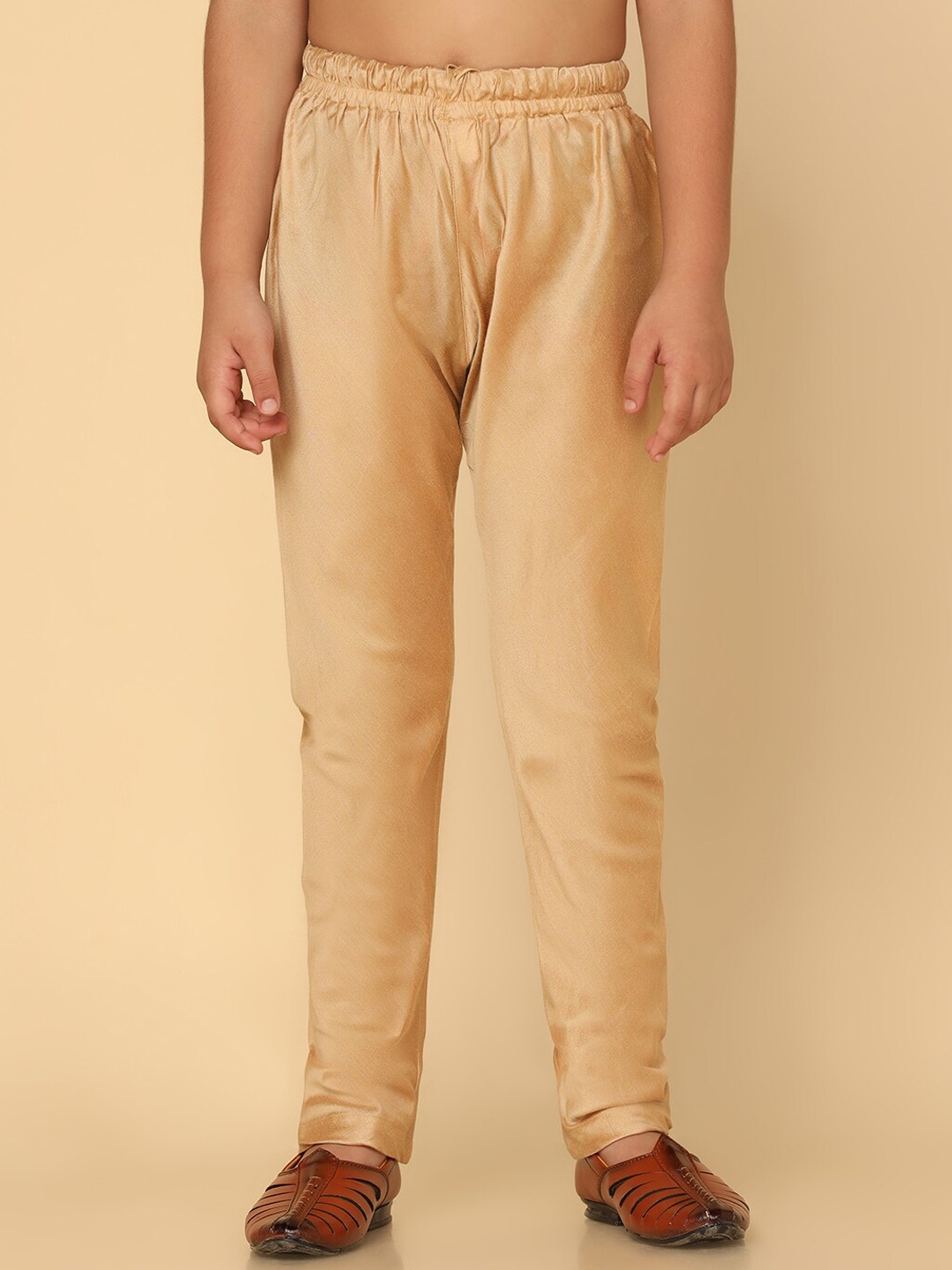 

KISAH Boys Mid-Rise Cotton Pyjamas, Beige