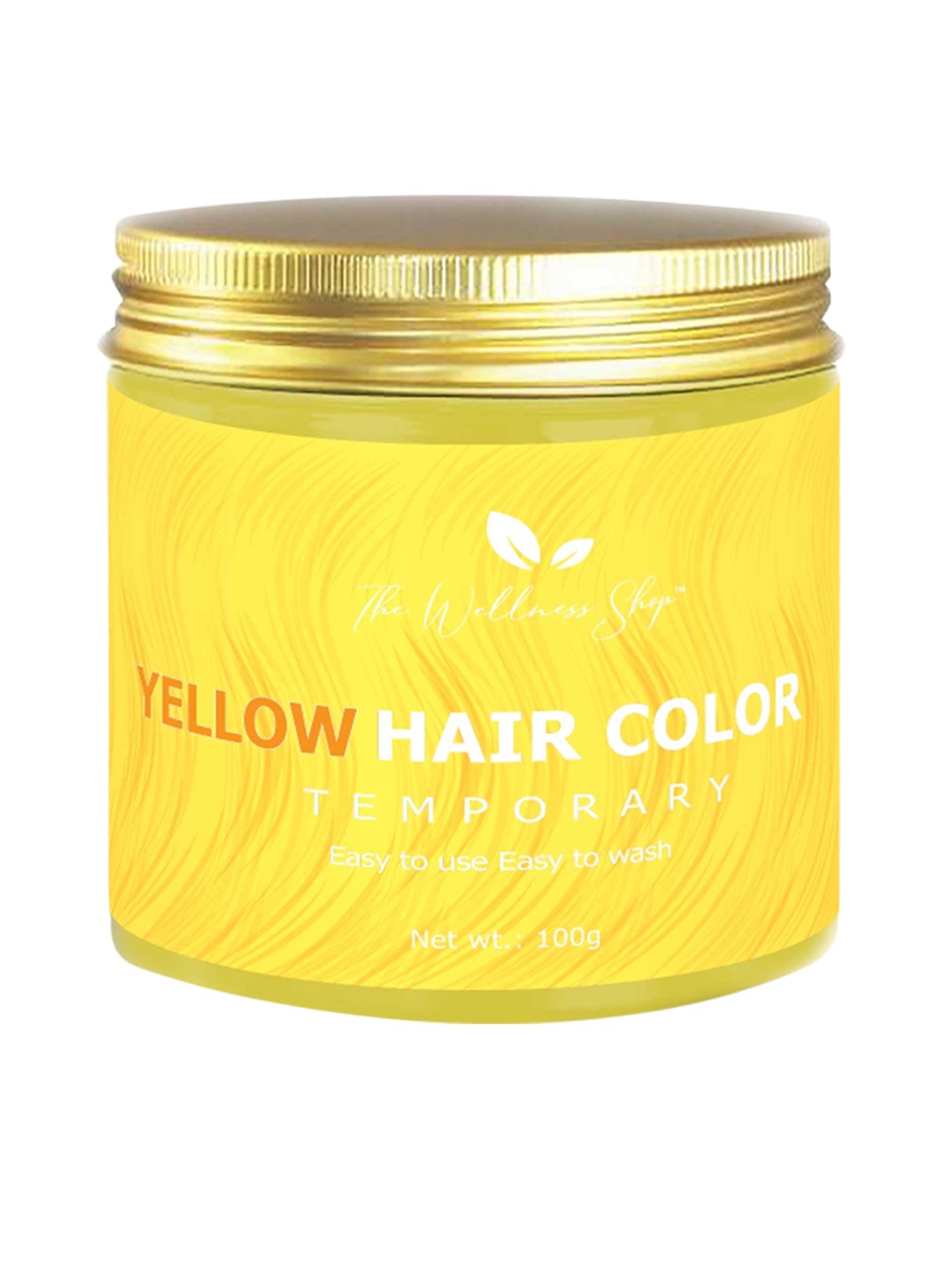 

The Wellness Shop Temporary Hair Color with Natural Extract 100g - Citrus Yellow