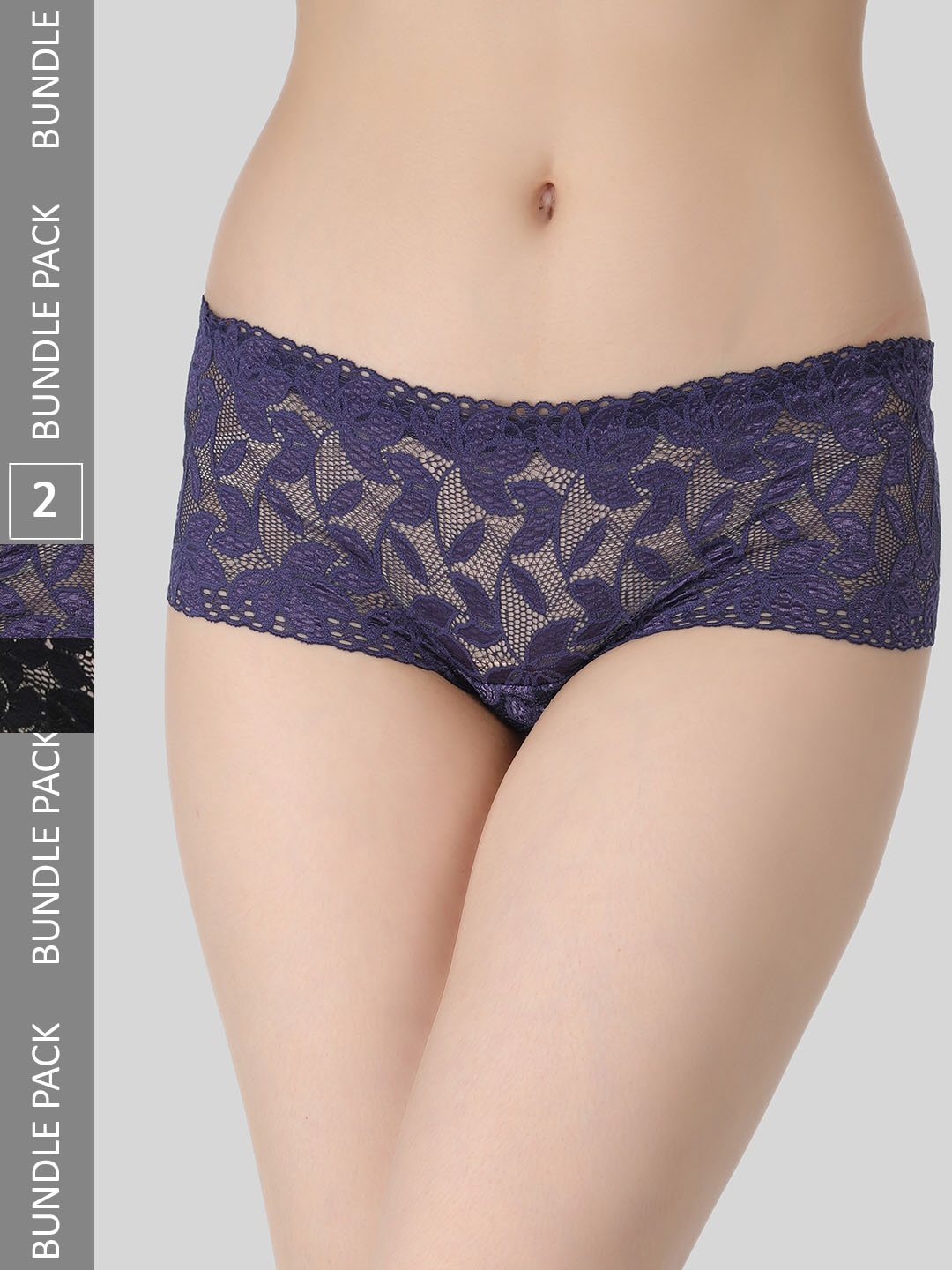 

SELFCARE Pack Of 2 Self Design Boy Short Briefs, Blue