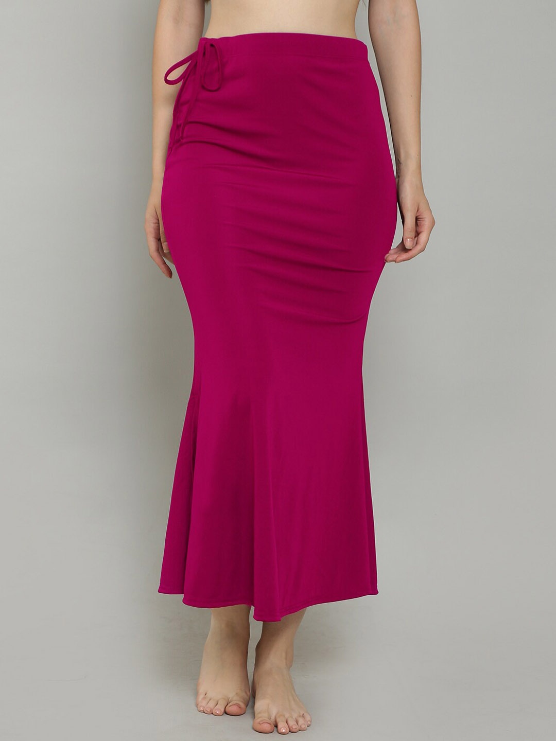 

N-Gal Mid-Rise Skinny-Fit Saree Shapewear, Magenta