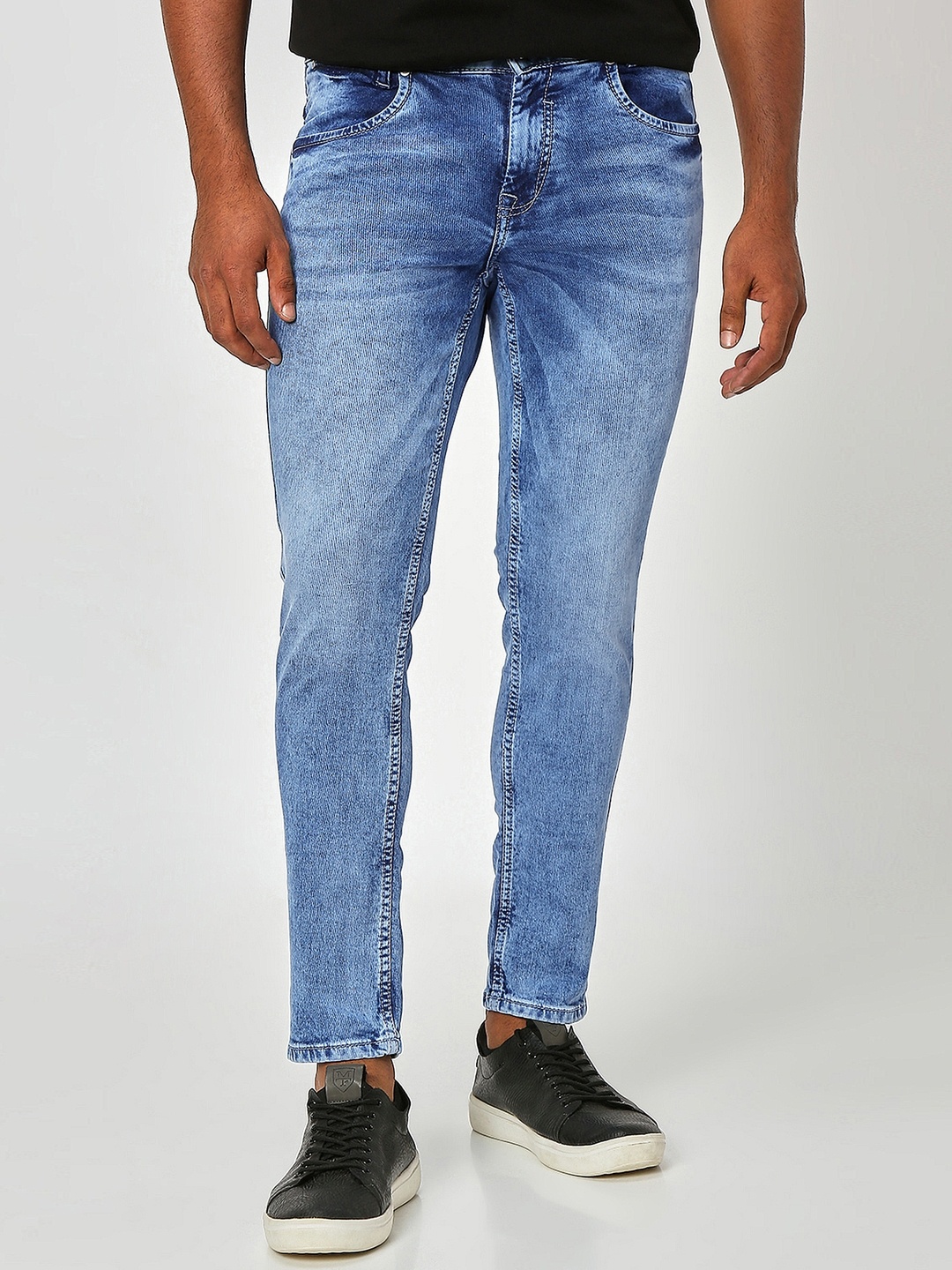 

Mufti Men Heavy Fade Stretchable Jeans, Blue