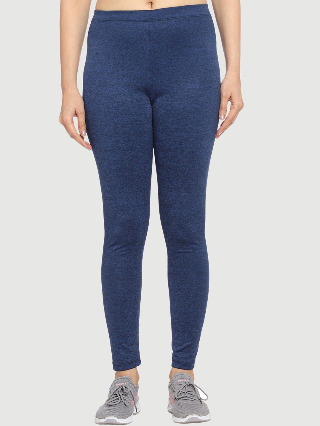 

Urban Komfort Women Mid-Rise Dry Fit Tights, Navy blue