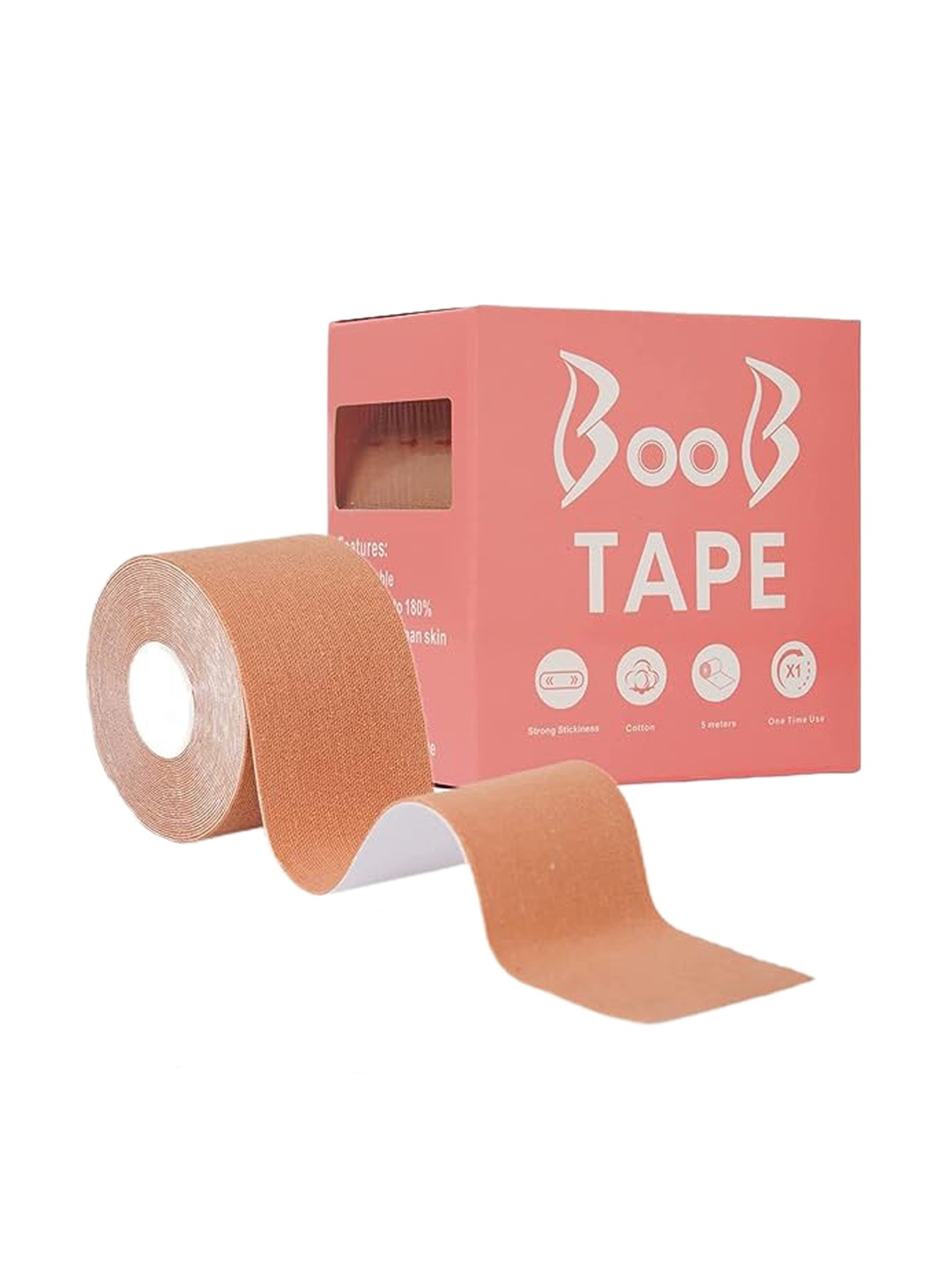 

BRACHY Cotton Breast Lift Sweat resistant Tape, Nude