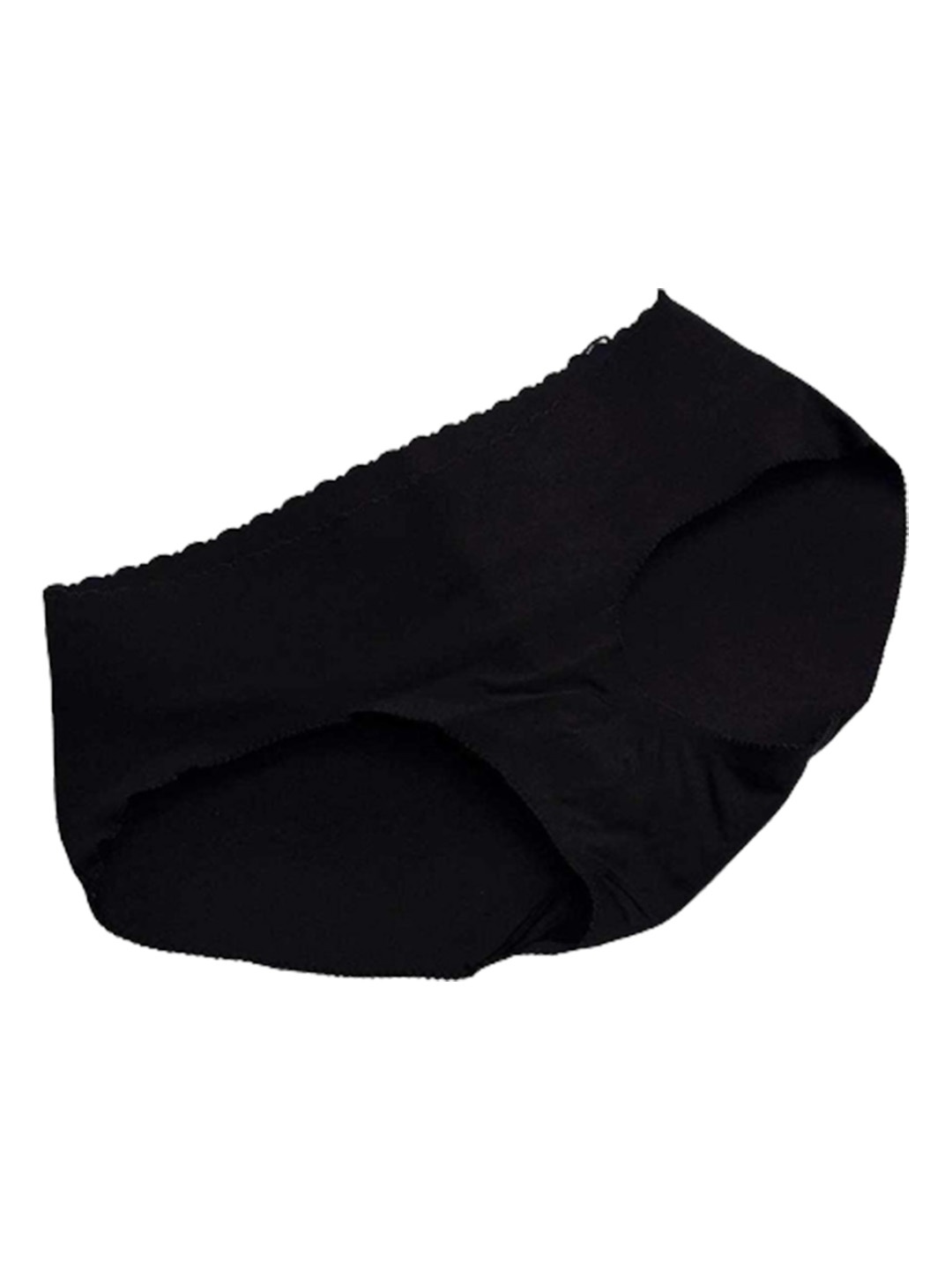 

BRACHY Pure Cotton Seamless Padded Brief BCA_PDDPAN01-S-Nude, Black