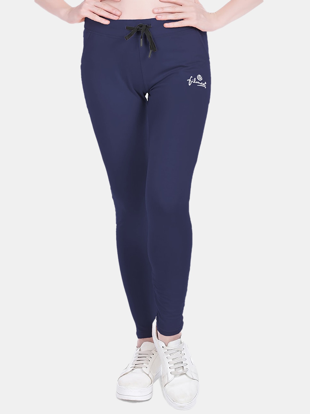 

FILMAX ORIGINALS Women High-Rise Yoga Tights, Navy blue