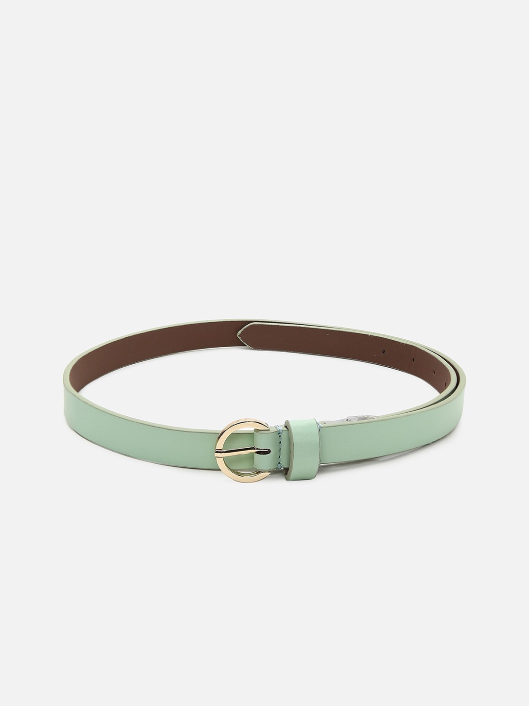 

FOREVER 21 Women Green Wide Tang Belt