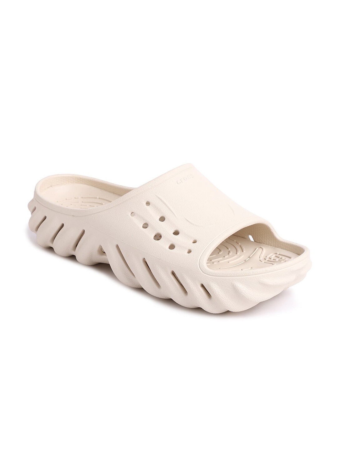 

Crocs Unisex Self Design Croslite Sliders, Off white
