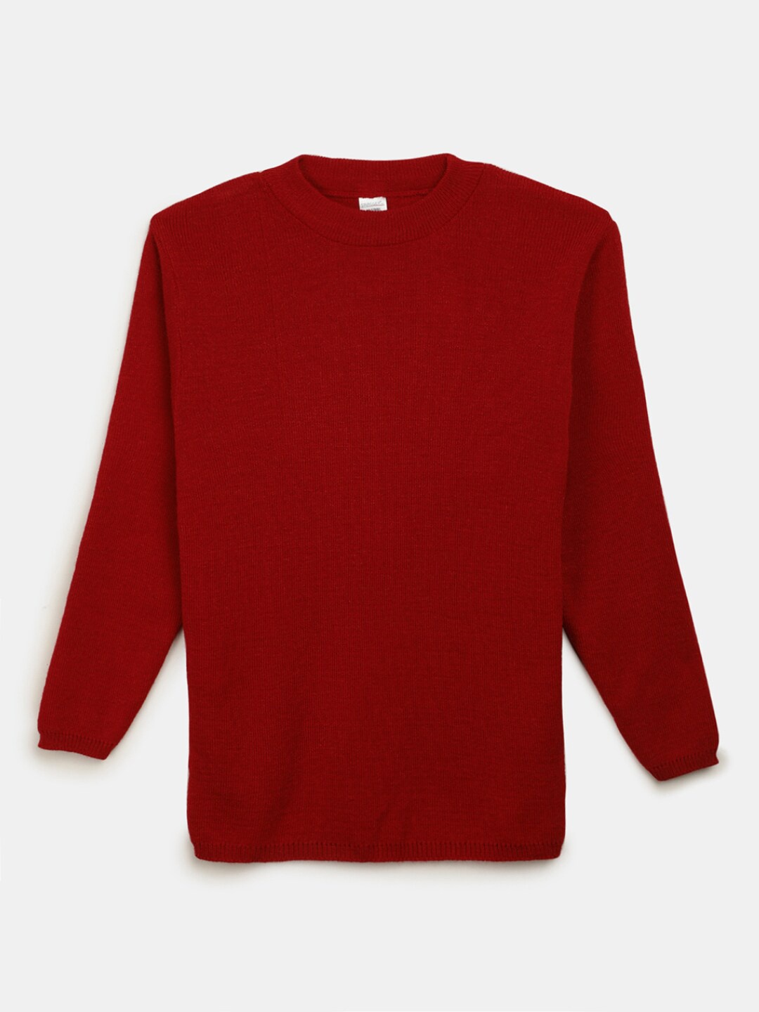 

V-Mart Girls Round Neck Cotton Pullover, Maroon