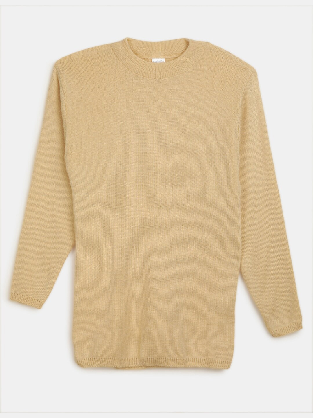 

V-Mart Girls Round Neck Cotton Pullover, Beige