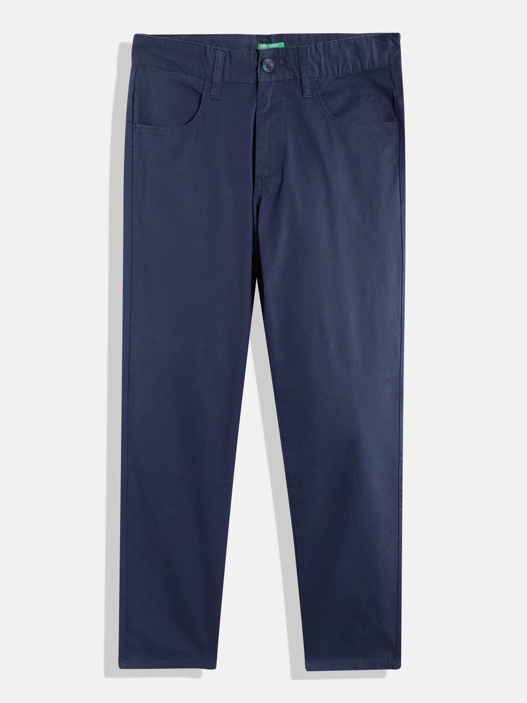 United Colors of Benetton Boys Regular Fit Trousers, Navy blue