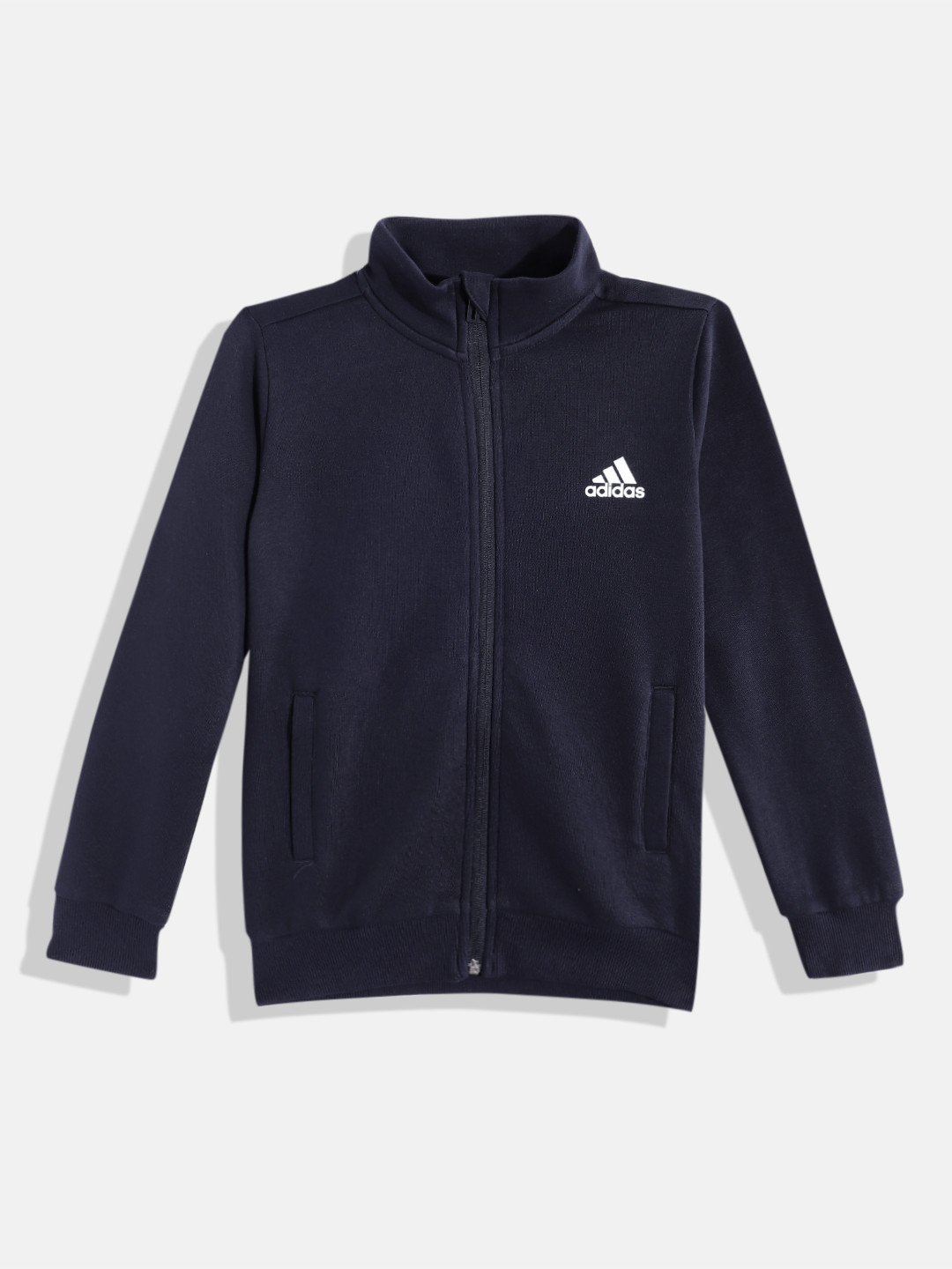 

ADIDAS Girls LIN TTOP High Neck Sweatshirt, Navy blue