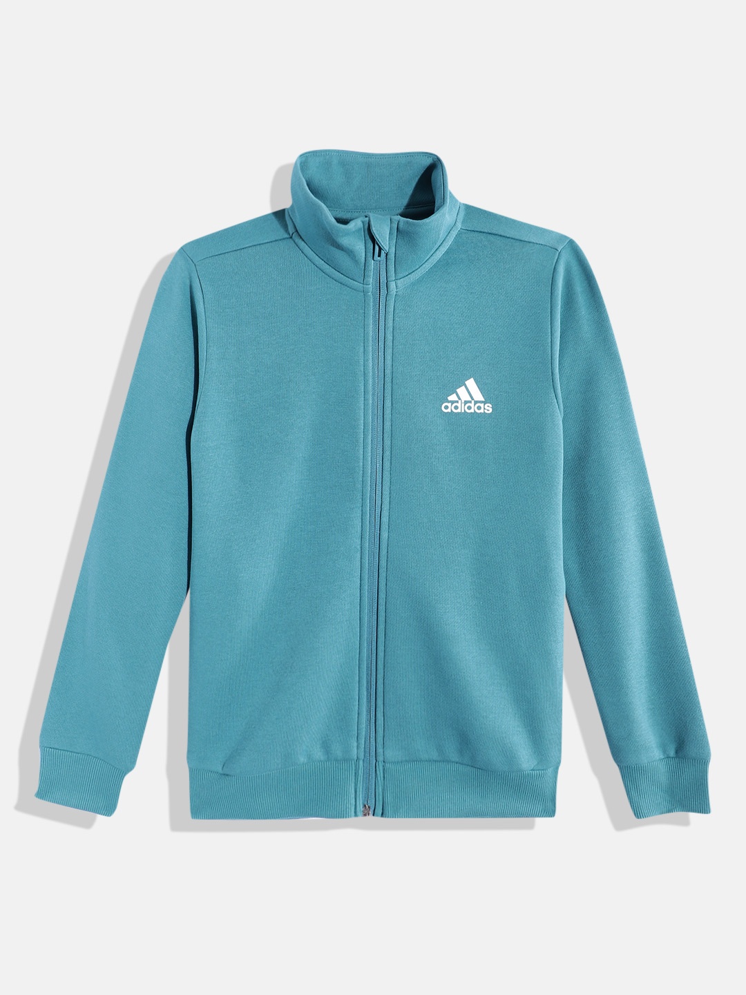 

ADIDAS Girls BOS TTOP High Neck Sweatshirt, Turquoise blue