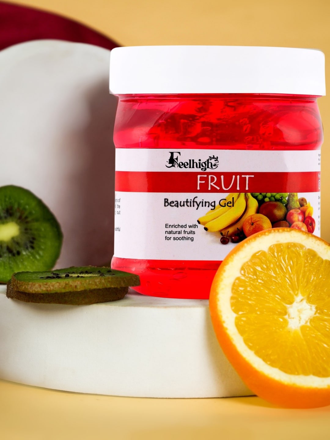 

FEELHIGH Fruit Beautifying Gel - 500 ml, Pink