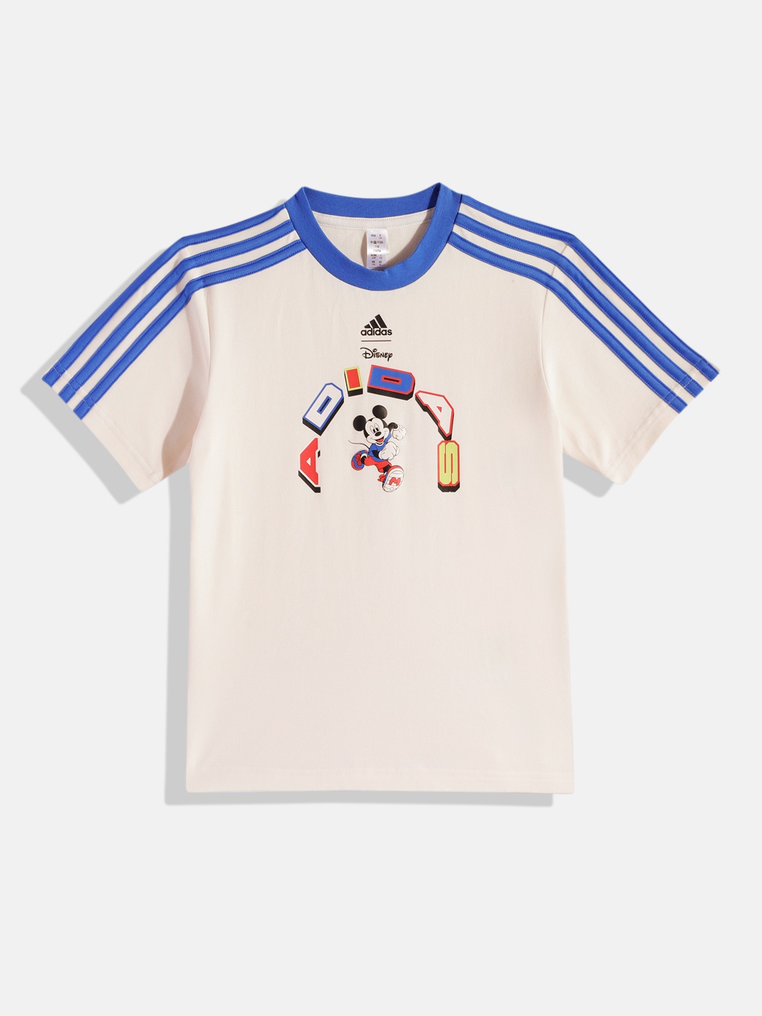 

ADIDAS Kids Mickey Mouse Printed T-shirt, White