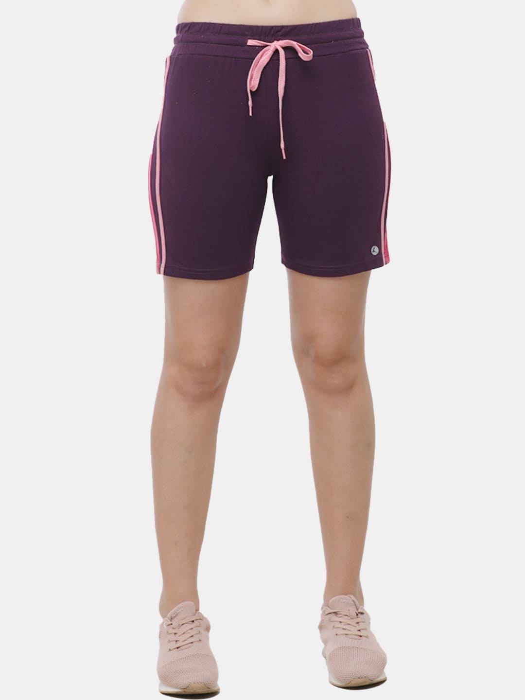 

Lovable Sport Women Mid Rise Sports Shorts, Purple