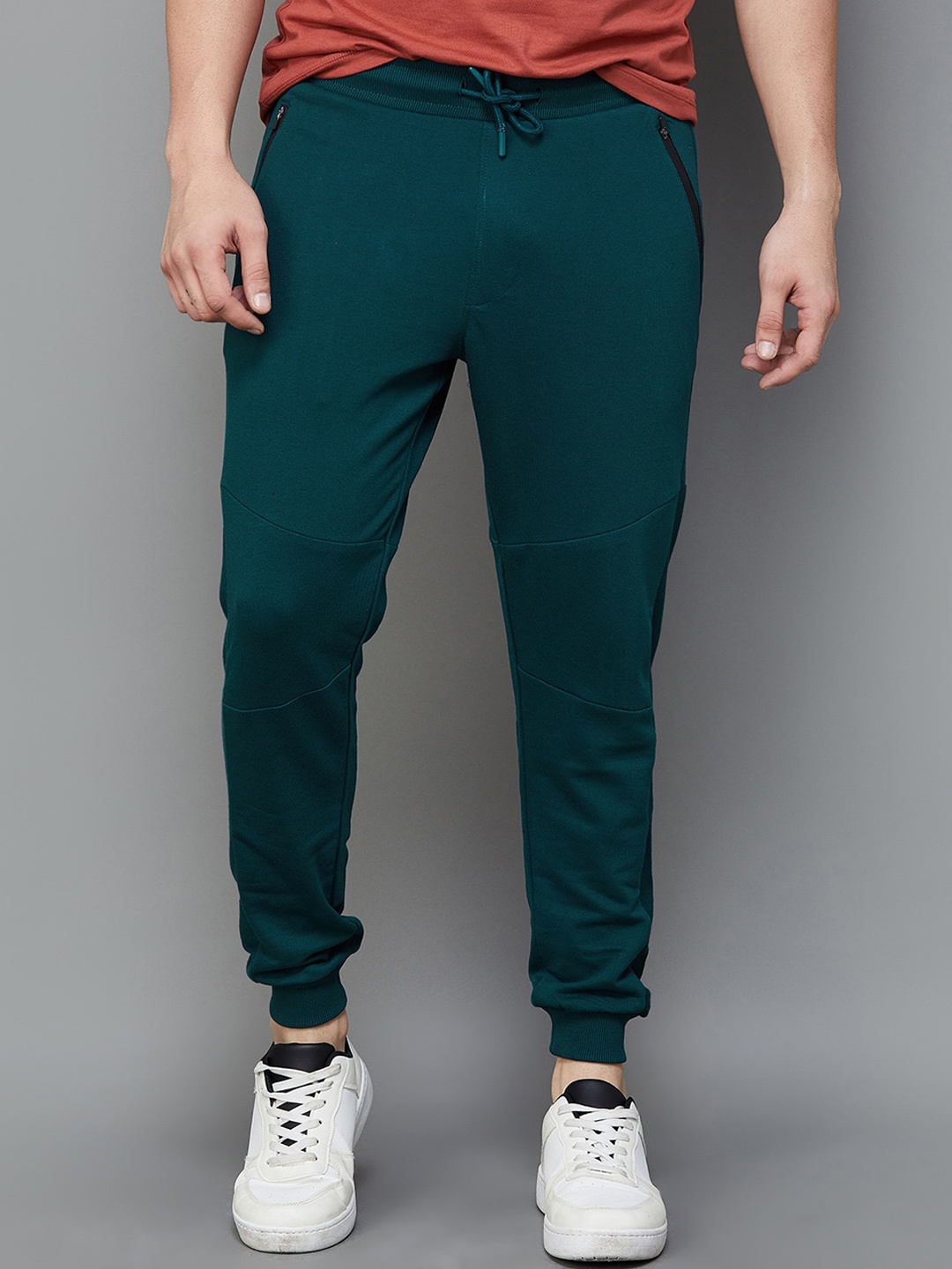 

Fame Forever by Lifestyle Men Cotton Joggers, Teal