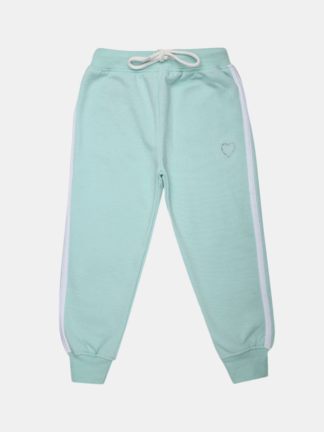 

VMart Girls Fleece Joggers, Sea green