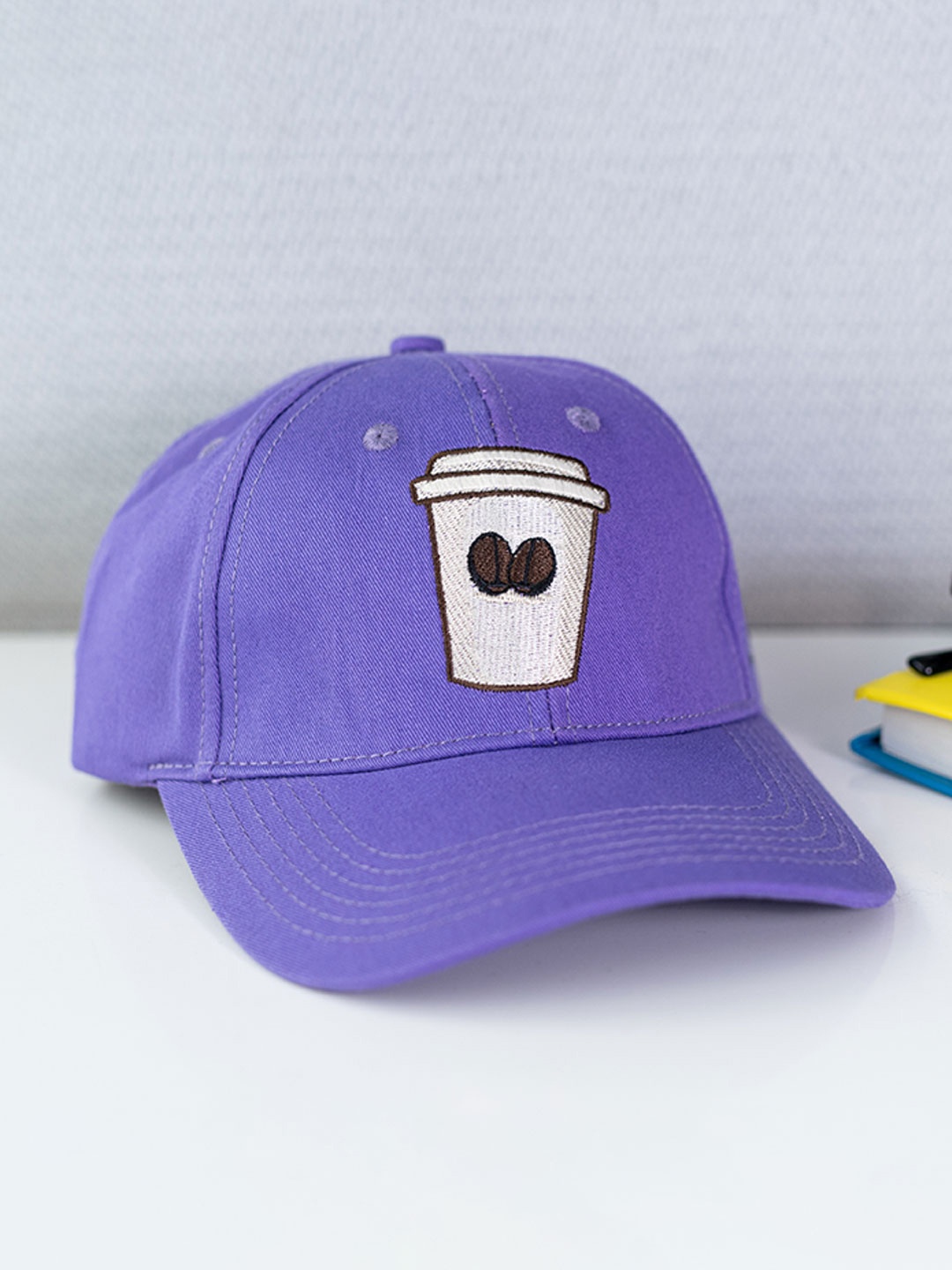 

Tistabene Unisex Embroidered Cotton Baseball Cap, Purple