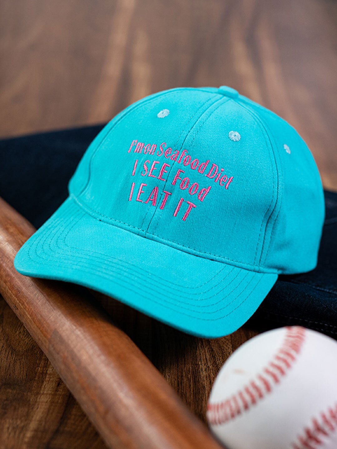 

Tistabene Unisex Embroidered Cotton Baseball Cap, Blue