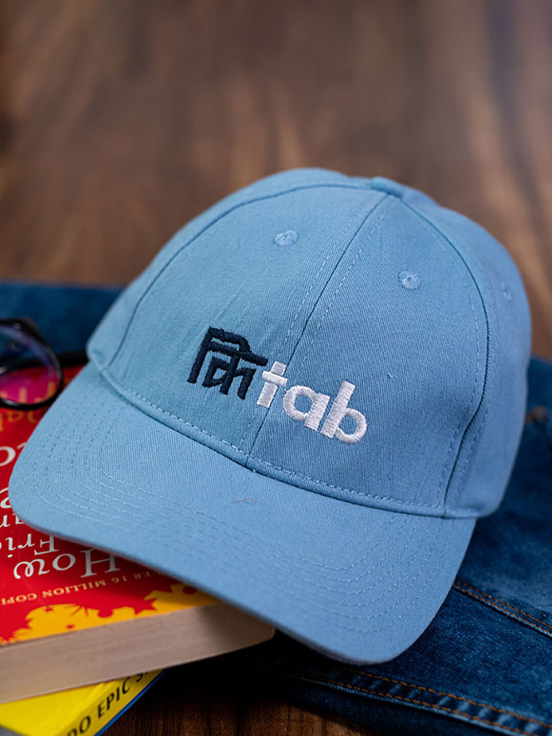 

Tistabene Unisex Embroidered Cotton Baseball Cap, Blue