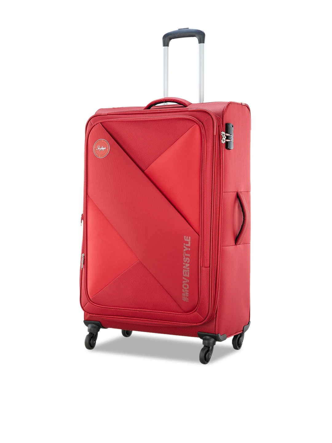 

Skybags Soft-Sided Large Trolley Bag, Red