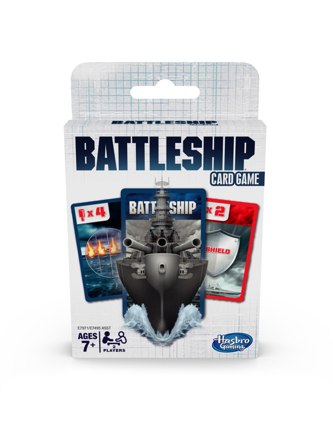 

Hasbro Gaming Unisex Kids Battleship Card Game For Ages 7+, Multi