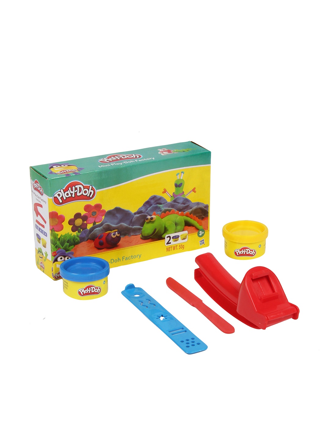 

Playdoh Unisex Kids Mini Play-Doh Factory Tool Set with Compounds for Ages 3 years+, Multi