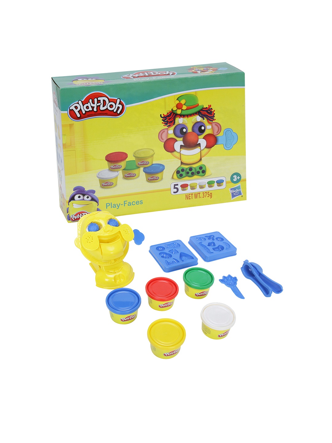 

Playdoh Unisex Kids Play Faces Playset For Ages 3+ Years, Multi