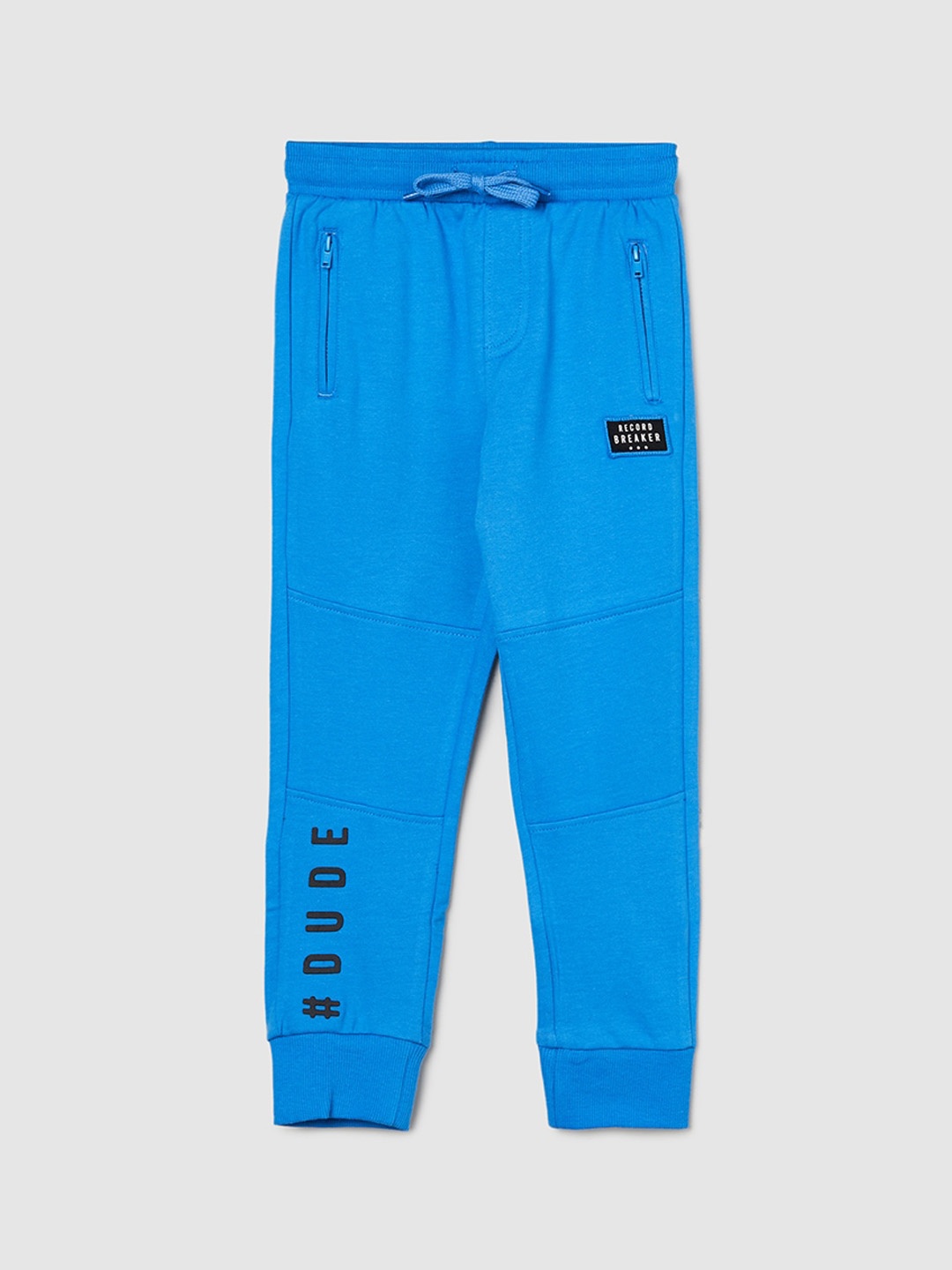 

max Boys Pure Cotton Joggers, Blue