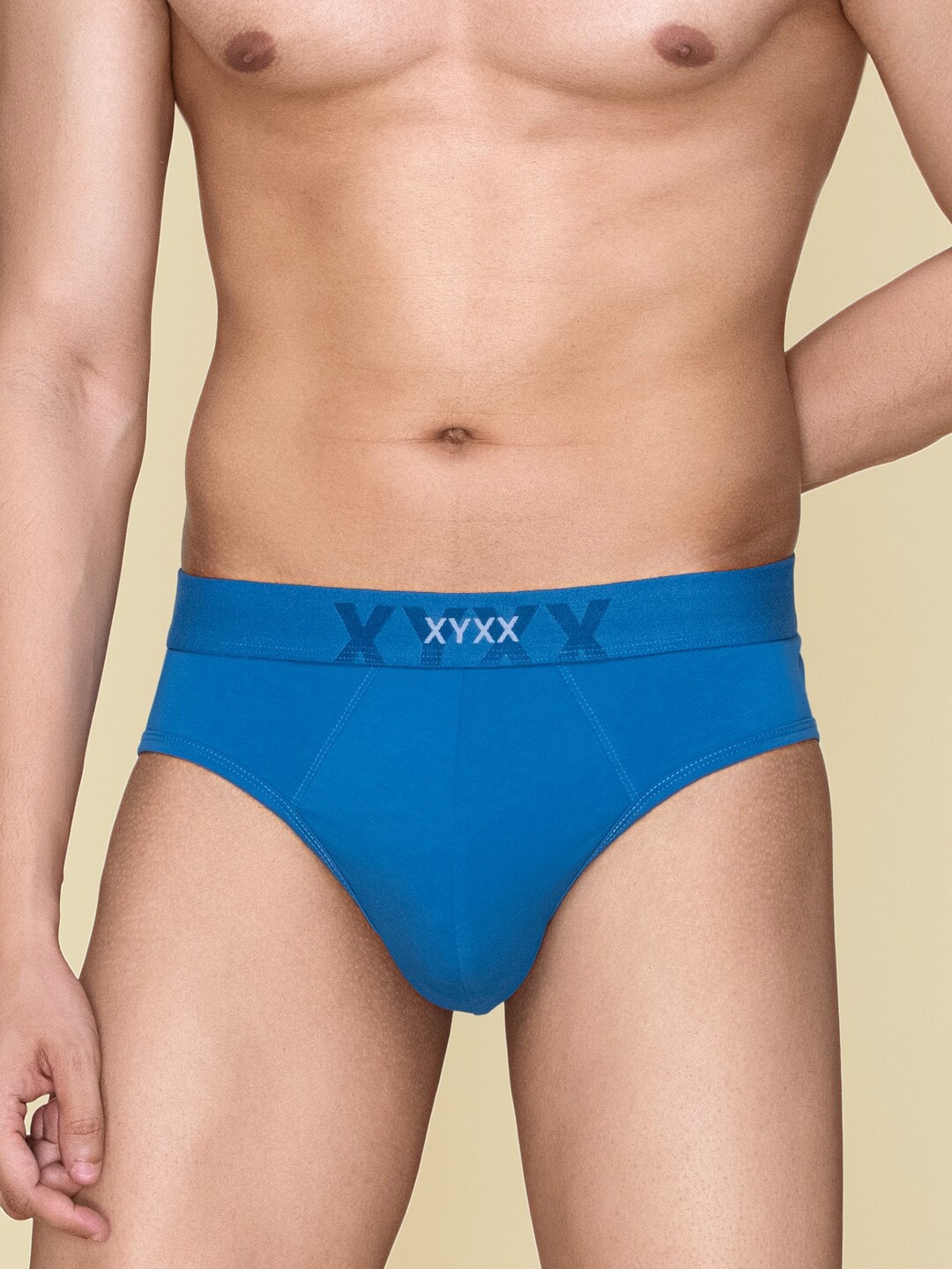 

XYXX Cotton Anti Microbial Basic Briefs XYBRF154, Blue