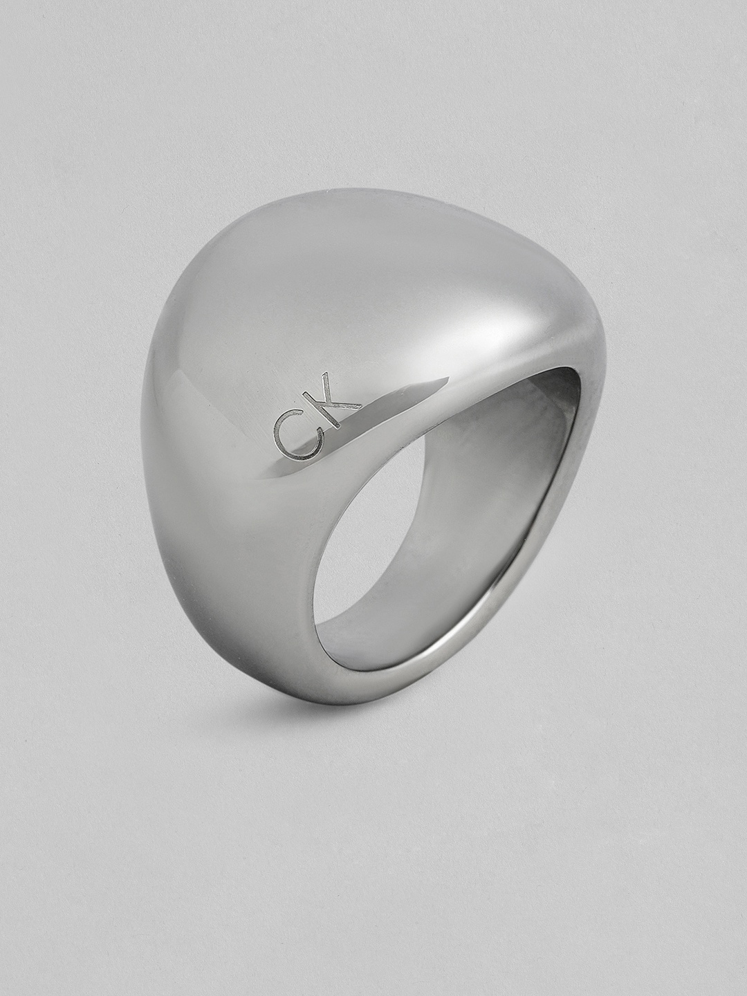 

Calvin Klein Women Playful Organic Shapes Finger Ring, Silver