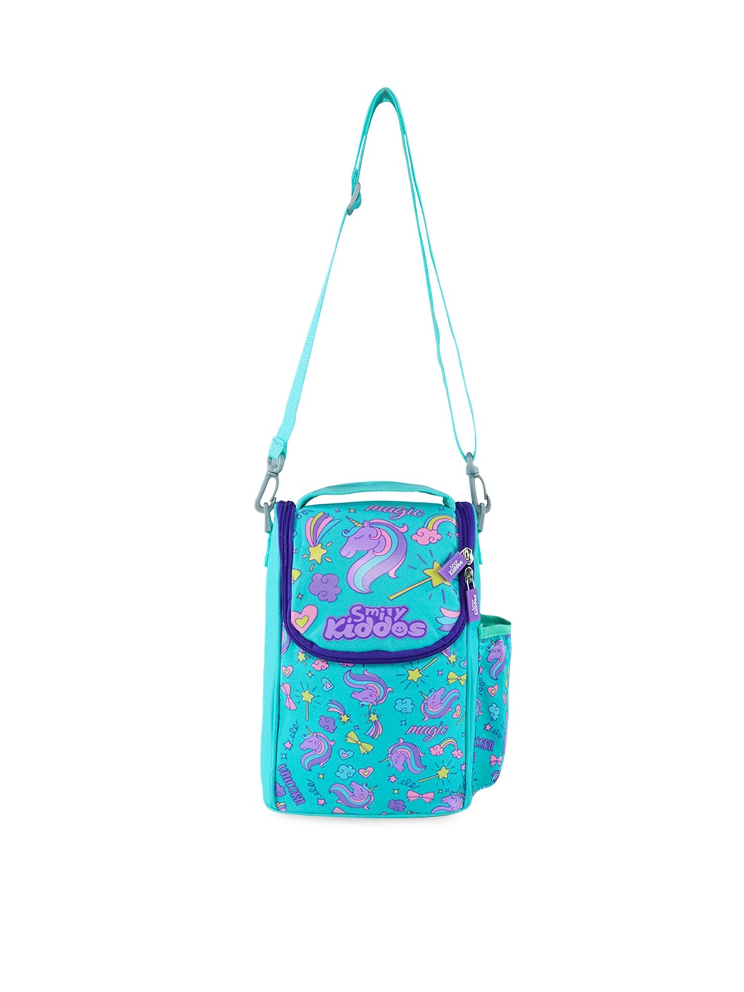 

Smily Kiddos Unisex Kids Printed Travel Lunch Bag, Green