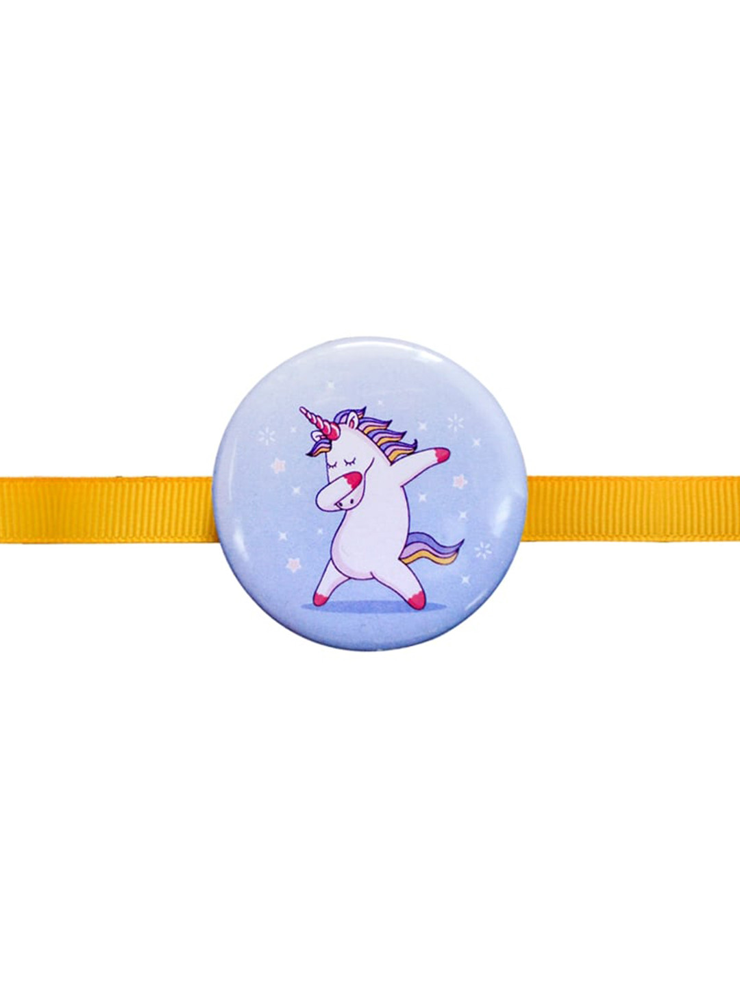 

The Art People Unicorn Cartoon Rakhi, Blue