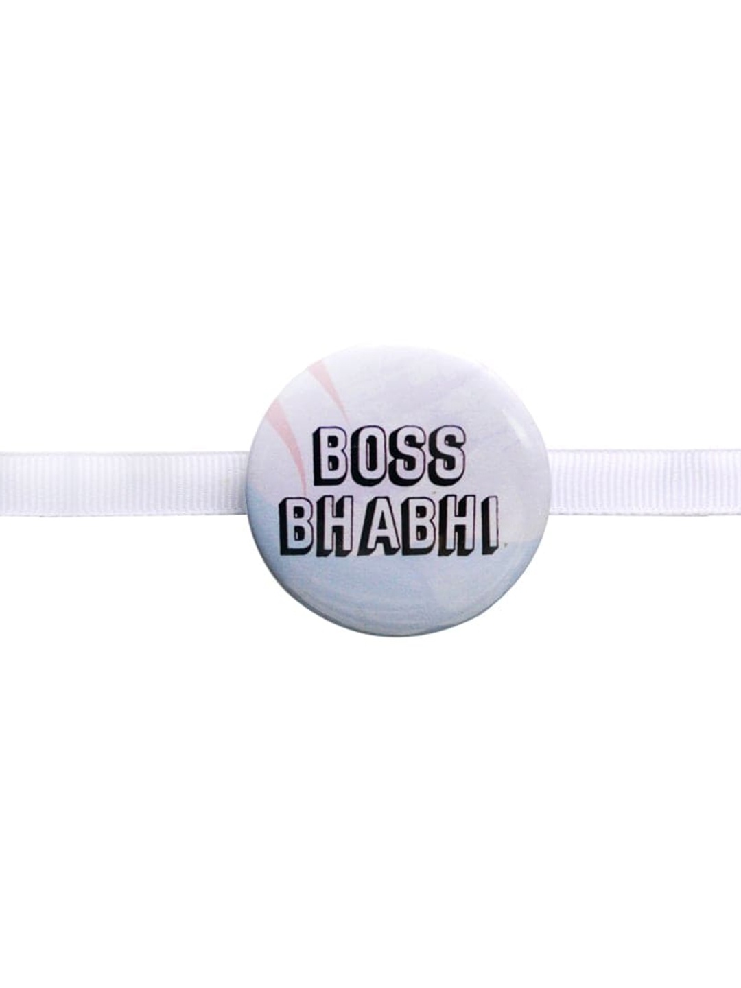 

The Art People Boss Bhabhi Charm Detail Rakhi, White