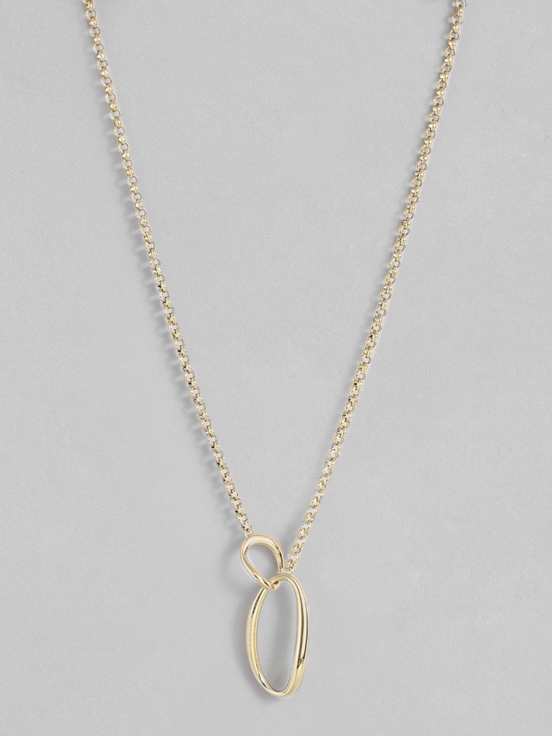 

Calvin Klein Playful Organic Shapes Necklace, Gold