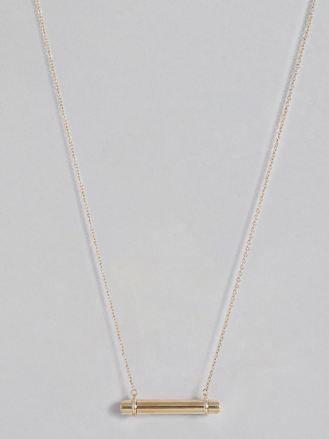 

Calvin Klein Elongated Linear Necklace, Gold