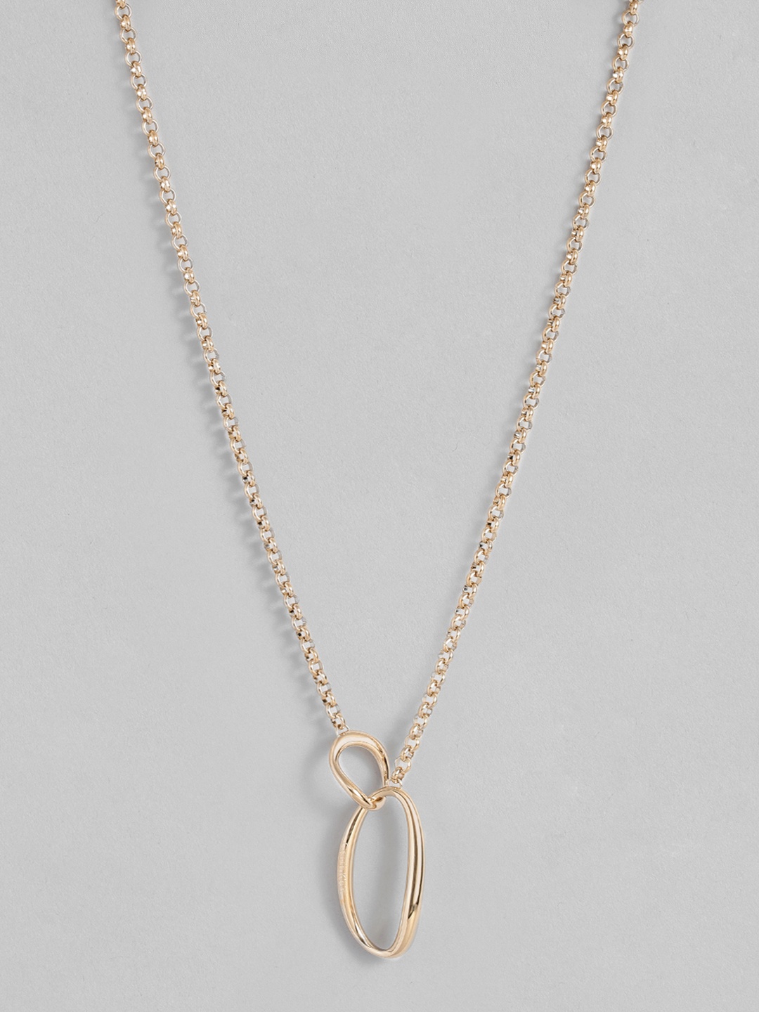 

Calvin Klein Rose Playful Organic Shapes Necklace, Rose gold