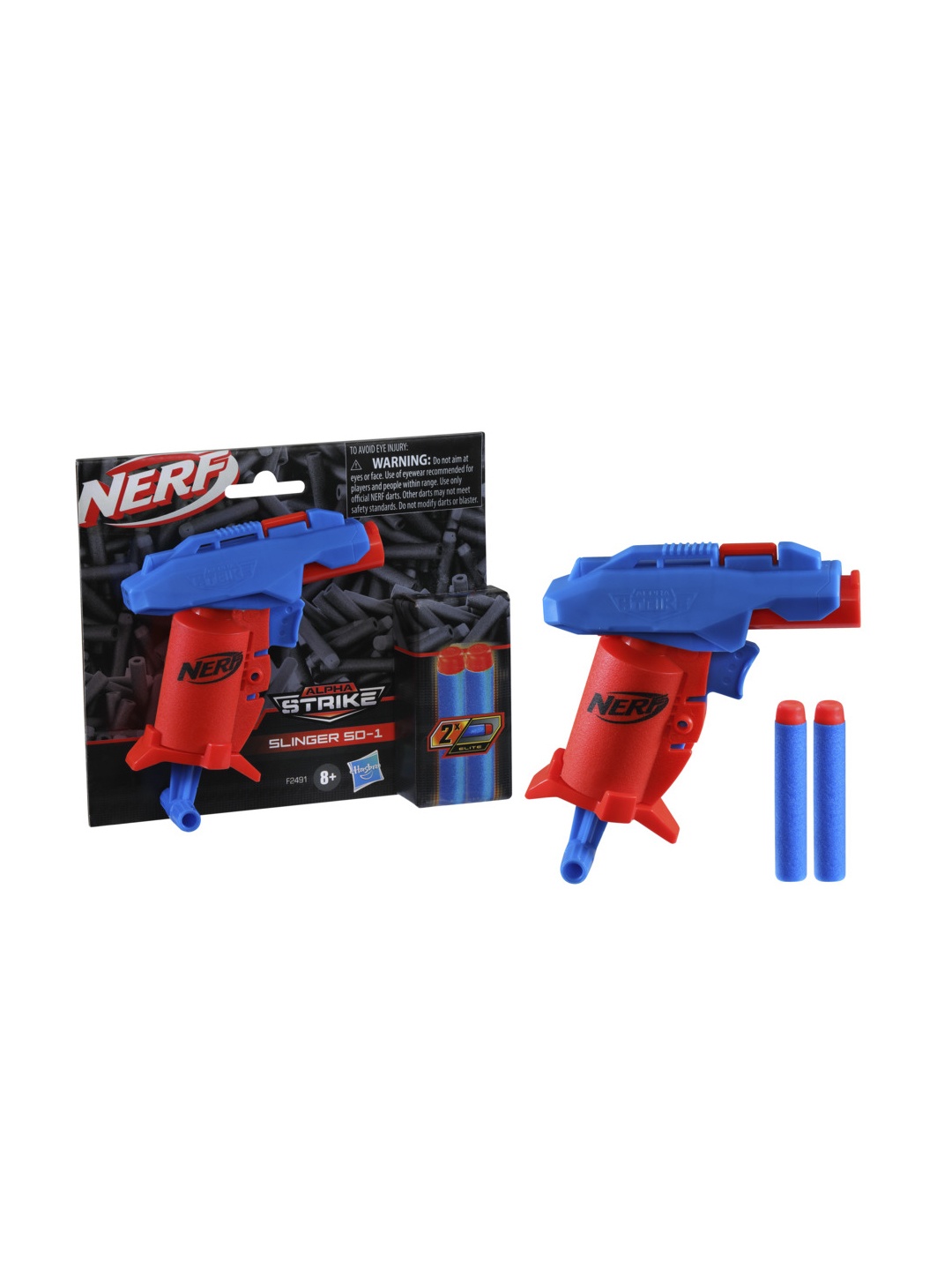 

NERF Kids Alpha Strike Slinger SD-1 Blaster Set For 8+ Years, Multi