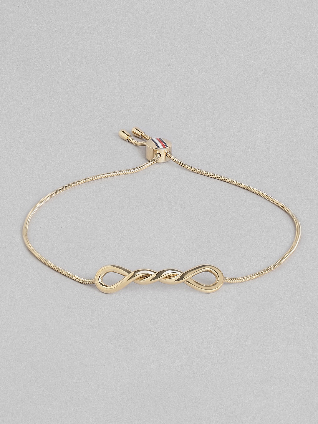 

Tommy Hilfiger Women Gold-Plated Infinity Charm Bracelet