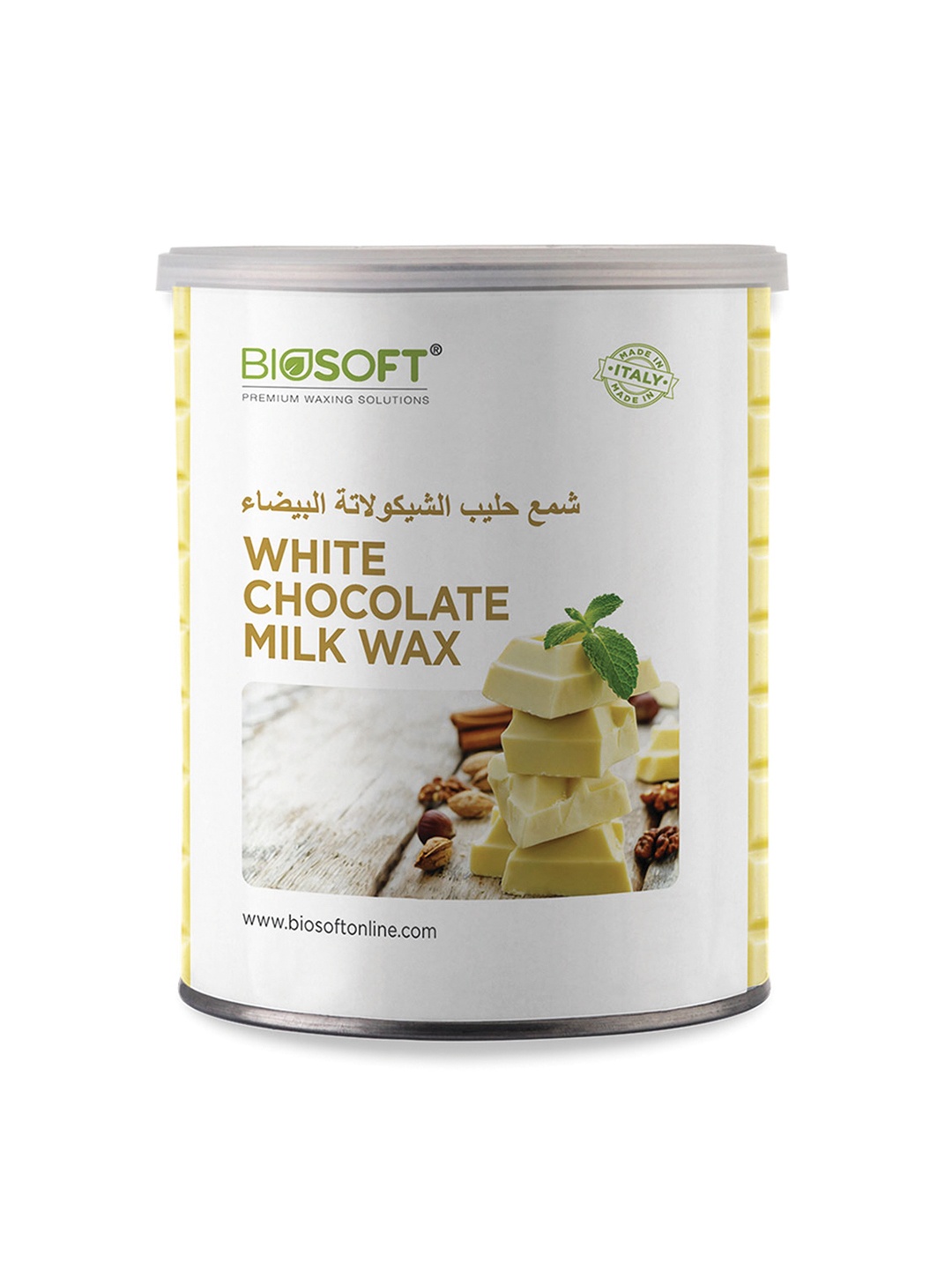 

Biosoft Liposoluble White Chocolate Milk Body Wax - 800 ml